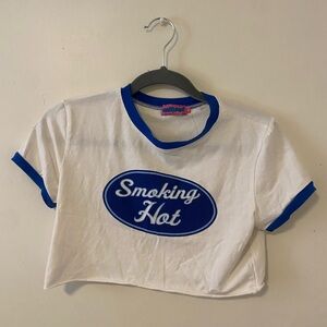 Smokin Hot Cropped Boxy Tee